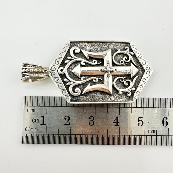 Konstantino Poseidon Trident Pendant w/ Sterling Silver - RARE - Picture 8 of 9